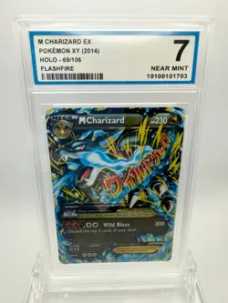 OCG 7 M Charizard EX Holo 69/106 (2014) Pokemon XY Flashfire - Image 1