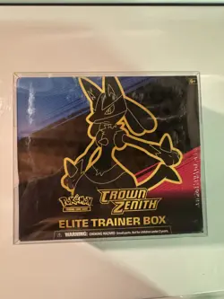 Crown Zenith Elite Trainer Box Pokemon Sealed 820650851476 - Image 1