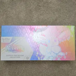 Pokemon Scarlet & Violet Prismatic Evolutions Super-Premium Collection Box Eevee - Image 2