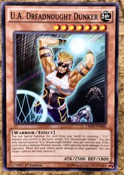 U.A. Dreadnought Dunker - CROS-EN086 - Common - Nm 1st ed - Yugioh - Image 1