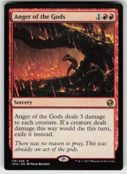 Anger of the Gods R Iconic Masters 116 MTG - Image 1