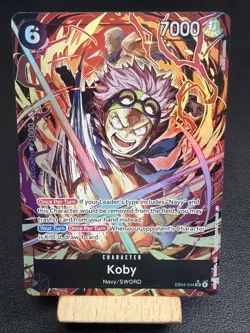 One Piece KOBY EB04-044 Alt Art SR Adventure On Kami’s Island~English U - Image 1
