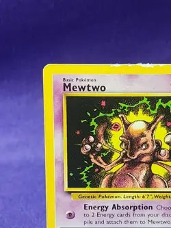 Pokemon Mewtwo 1995 Black Star Promo card #150 - Image 2