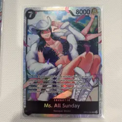 Miss All Sunday (Nico Robin) OP14-084 SR | One Piece Card Game Japanese | OP14 - Image 1