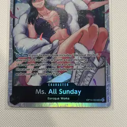 Miss All Sunday (Nico Robin) OP14-084 SR | One Piece Card Game Japanese | OP14 - Image 3
