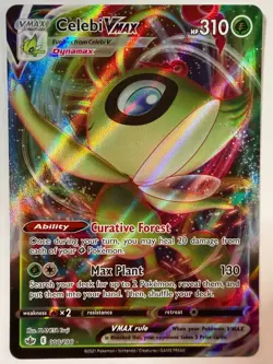 Celebi VMAX 008/198 - Chilling Reign - Ultra Rare Pokemon Card - Near Mint (NM) - Image 1