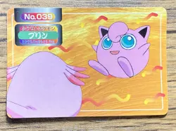 Pokemon Carddass Card Top Topsun No. 39 Jigglypuff Pocket Monsters Vintage - Image 1