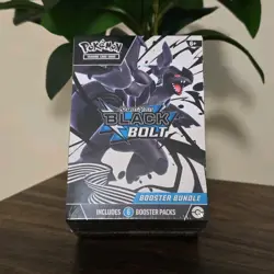 Pokemon Scarlet & Violet Black Bolt Booster Bundle Box Zekrom Trading Card Game - Image 1