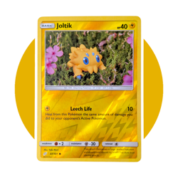 Team Up Pokemon Card (R29): Joltik 47/181, Reverse Holo - Image 2