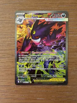 Pokemon Mega Gengar EX Full Art Foil Card 350 HP 284/217 - Image 2