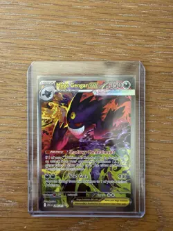 Pokemon Mega Gengar EX Full Art Foil Card 350 HP 284/217 - Image 3