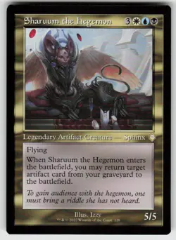 Sharuum the Hegemon (Retro Frame) R Commander: The Brothers' War 128 MTG - Image 1