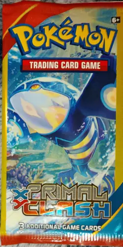 Pokemon XY Primal Clash 3 Card Pack - Image 1