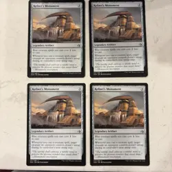 Magic the Gathering MTG Kefnet's Monument Play Set Of 4 Cards - Image 1