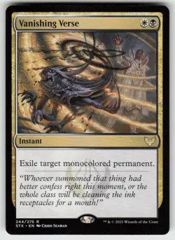 Vanishing Verse R Strixhaven: School of Mages 244 MTG - Image 1