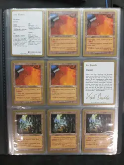 Mtg Kai Budde World Championships Complete Deck Slightly Played Gold Border - Image 1