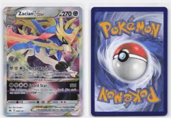 ZACIAN VSTAR 096/159 HOLO RARE VSTAR CROWN ZENITH POKEMON NEAR MINT - Image 4
