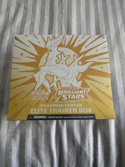 Brilliant Stars Pokemon Center Exclusive Elite Trainer Box ETB - NEW & SEALED - Image 1