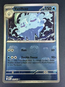 Vanilluxe 029/086 Master Ball Reverse Holo White Flare - Pokemon TCG - Image 1