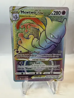 Mewtwo VSTAR (79) (Secret) Psychic Secret Rare 079/078 – Pokemon GO NM - Image 1