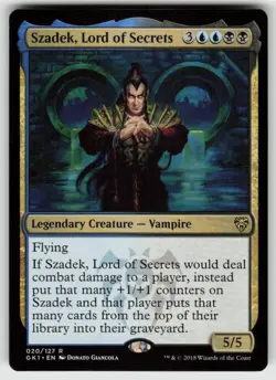 Szadek, Lord of Secrets R Guilds of Ravnica: Guild Kits 20 MTG - Image 1