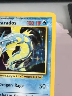 Pokemon TCG Gyarados Base Set 6/102 Holo WOTC Base Set Holo Rare LP+ - Image 4