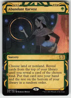 Abundant Harvest R Strixhaven: Mystical Archives 48 MTG - Image 1