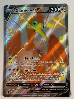Cramorant V SWSH086 Holo Promo Sword & Shield Promo Pokemon Holo Near Mint - Image 1