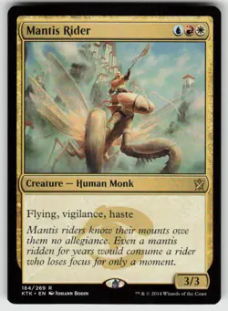 Mantis Rider R Khans of Tarkir 184 MTG - Image 1