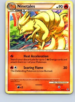 Pokemon: Unleashed Ninetales #20/95 Rare,Regular .VO5 - Image 1