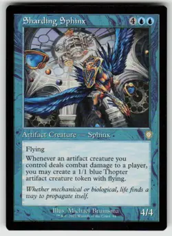 Sharding Sphinx (Retro Frame) R Commander: The Brothers' War 94 MTG - Image 1