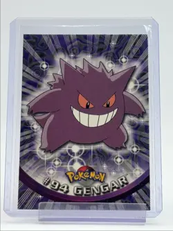GENGAR 1999 TOPPS POKEMON TV ANIMATION SERIES 2 BLUE LOGO A 94 Q0899 - Image 1