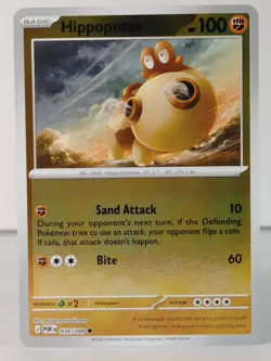 Hippopotas - Reverse Holo - Perfect Order #039 - Pokemon - NM -X - Image 1