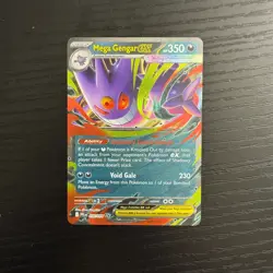 Mega Gengar ex Double Rare 056/094 Phantasmal Flames Holo POKEMON NEAR MINT - Image 1