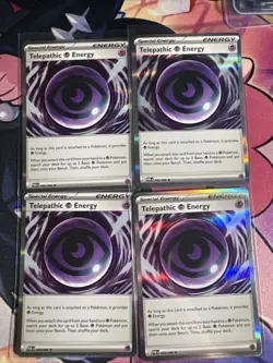 4x Telepathic Energy - Holo - #088 - Perfect Order - NM - Playset Pokemon TCG - Image 1