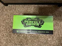 Pokemon Mega Evolution Perfect Order Pokemon Center Elite Trainer Box ETB - Image 5