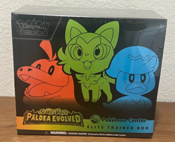 Paldea Evolved Pokemon Center Elite Trainer Box Sealed - Image 1