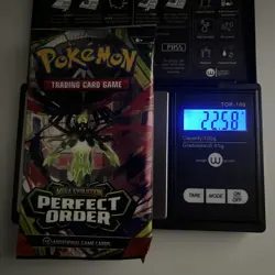 Very Heavy 22.58g Perfect Order Booster Pack Sealed! PRE S&V Pokemon TCG ENG - Image 1