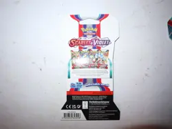 Set of (2) Pokemon Scarlet and Violet Base Set - Sleeved Booster Packs - Image 3