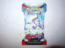 Set of (2) Pokemon Scarlet and Violet Base Set - Sleeved Booster Packs - Image 4