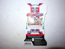 Set of (2) Pokemon Scarlet and Violet Base Set - Sleeved Booster Packs - Image 5
