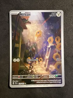 2024 Pokemon Temporal Forces Meltan 179/162 NM - Image 1