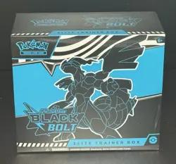 Pokemon TCG Scarlet & Violet Black Bolt ETB Elite Trainer Box + 4 Sealed Packs - Image 2