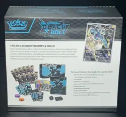 Pokemon TCG Scarlet & Violet Black Bolt ETB Elite Trainer Box + 4 Sealed Packs - Image 3
