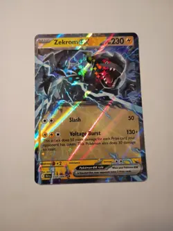 Zekrom Ex 34/86 Double Rare SV: Black Bolt NM/M Pokemon TCG - Image 1