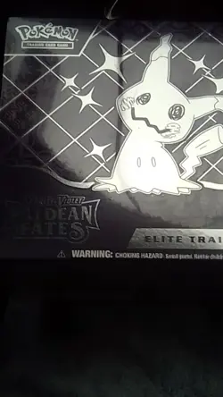 Pokemon TCG Scarlet & Violet Paldean Fates Elite Trainer Box Mimikyu - Image 1