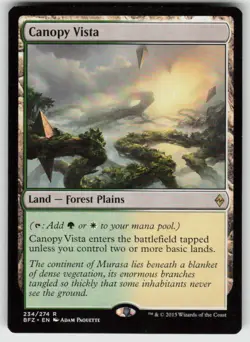 Canopy Vista R Battle for Zendikar 234 MTG - Image 1