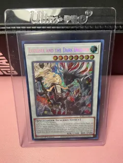 Yu-Gi-Oh! Ecclesia and the Dark Dragon Secret Rare BPRO-EN041 1st Edition - Image 1