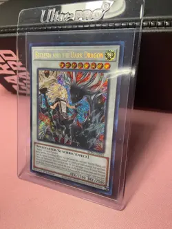Yu-Gi-Oh! Ecclesia and the Dark Dragon Secret Rare BPRO-EN041 1st Edition - Image 2
