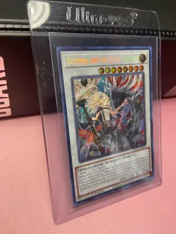 Yu-Gi-Oh! Ecclesia and the Dark Dragon Secret Rare BPRO-EN041 1st Edition - Image 3